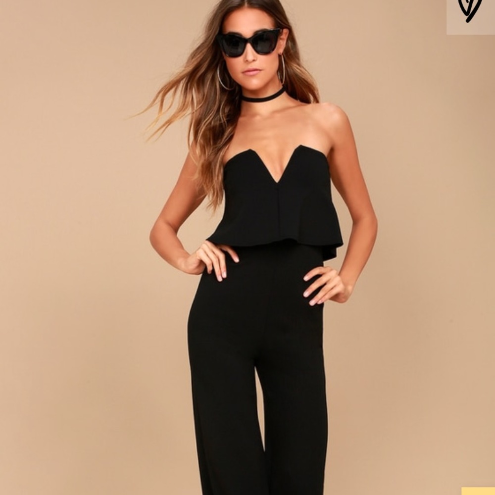 Lulus black jumpsuit